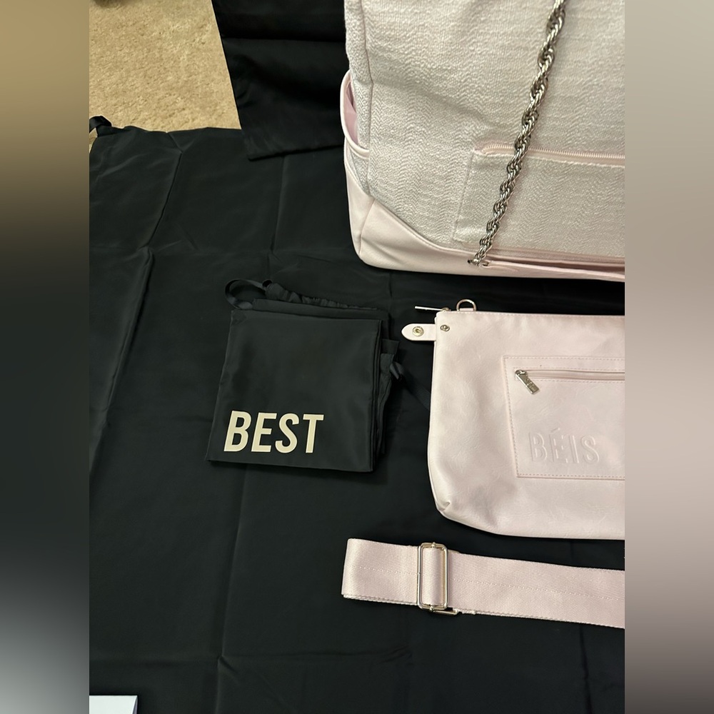 **SOLD** BÉIS The Everyday Tote in SAKURA PINK — Limited Edition and Rare! - Picture 8 of 16